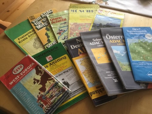 Konvolut landkarten stück - konvolut,