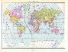 Verschiedene kleine Landkarten