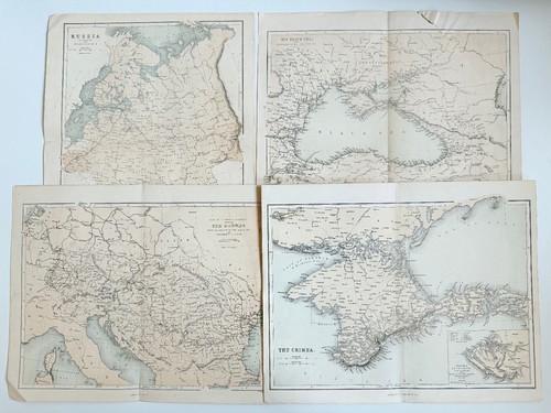 Antike landkarten russland - landkarten,
