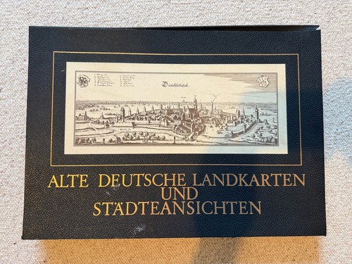 Alte deutsche landkarten - landkarten, &