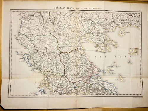 Antiquarische karte 1830 - antiquarische,