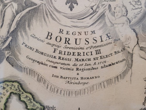 Historische preußen karte von - historische, preußen-karte