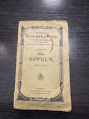 Historische schulkarte 12 - schulkarte, nr.12